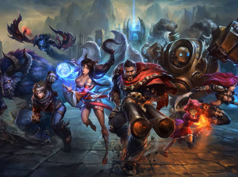 league of legends key art