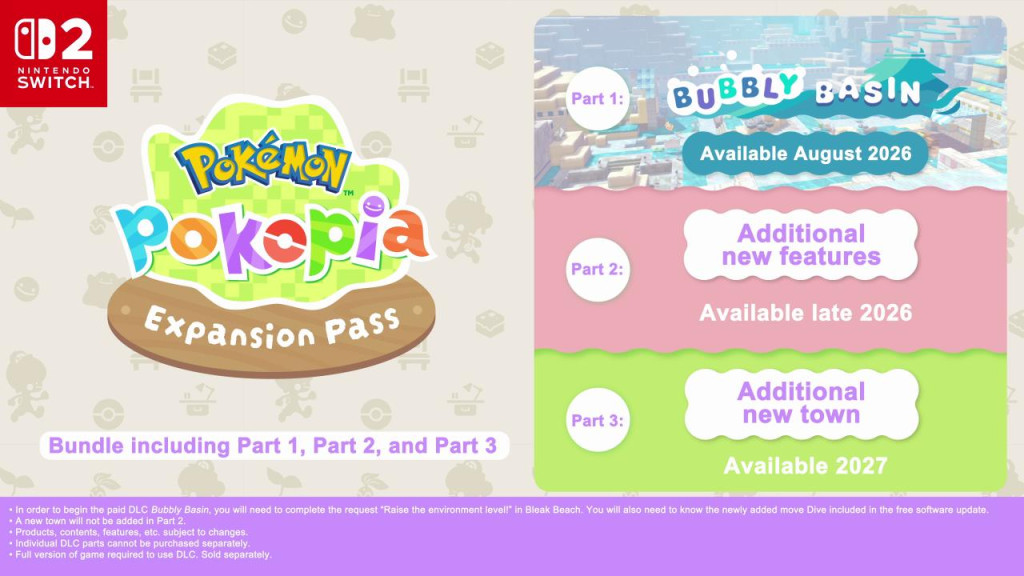 pokemon pokopia expansion pass details 1