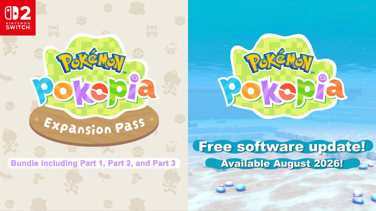 Pokémon Pokopia Announces Free Ver. 2.0.0 Update and Paid Expansion Pass DLC
