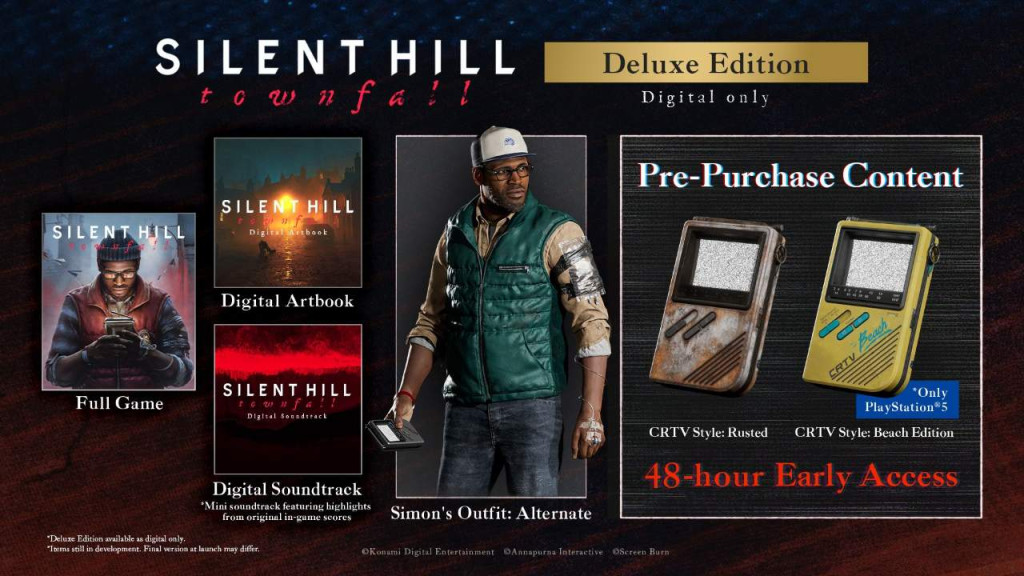 silent hill townfall preorder deluxe