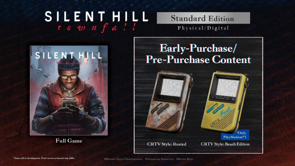 silent hill townfall preorder standard