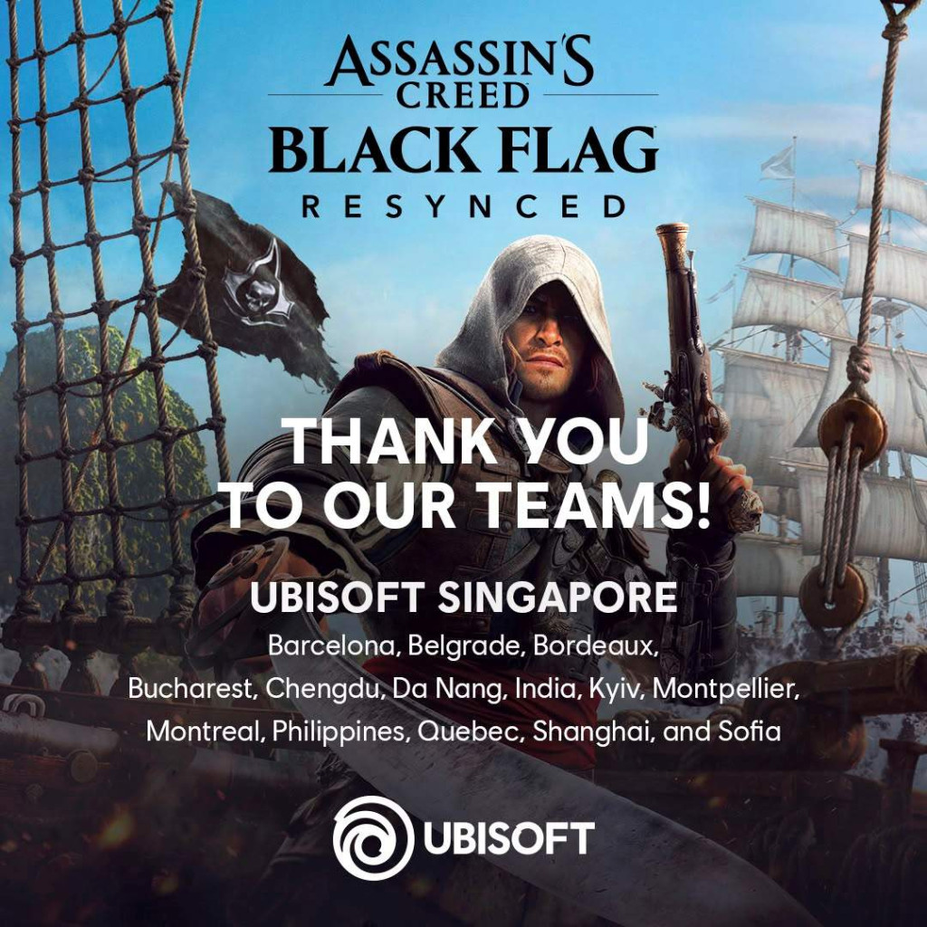 Ubisoft Philippines AC Black Flag Resynced