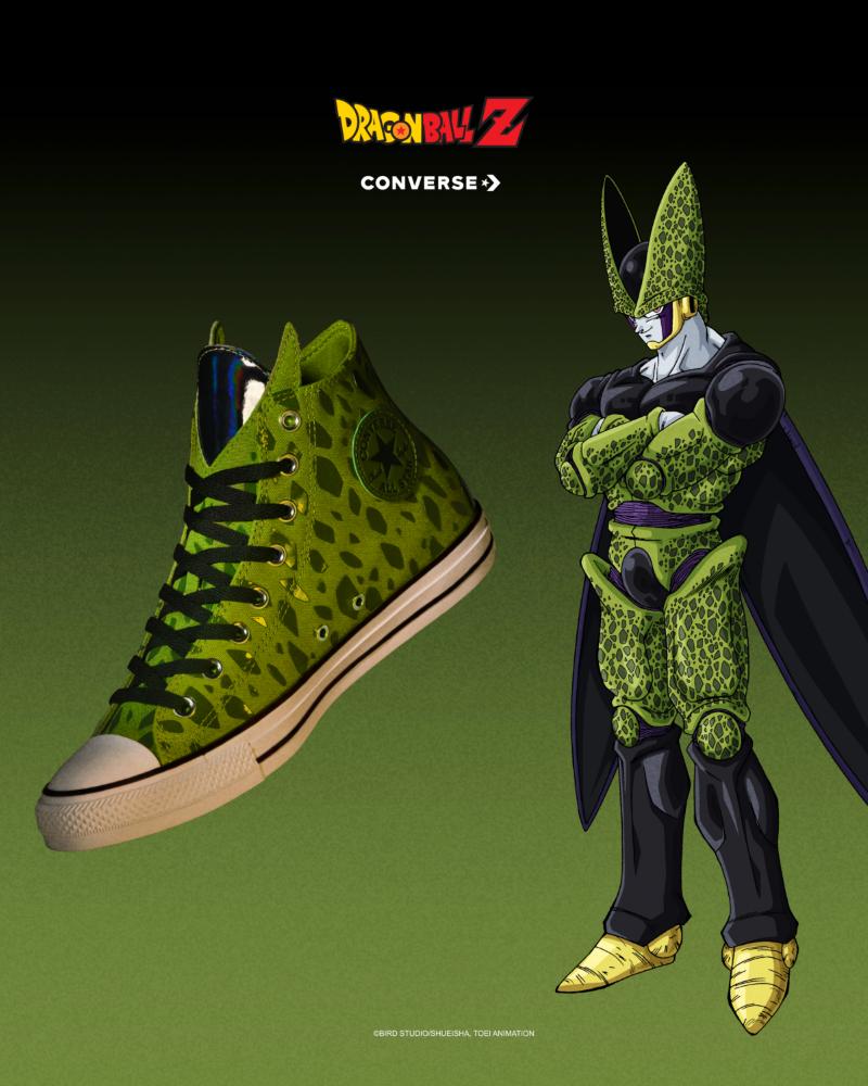 dragon ball z converse chuck taylor cell