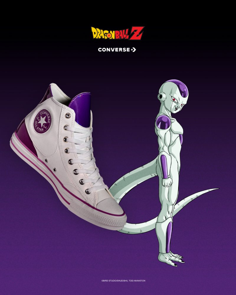 dragon ball z converse chuck taylor frieza