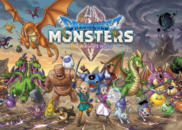 dragon quest monsters the withered world key art