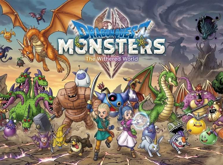dragon quest monsters the withered world key art