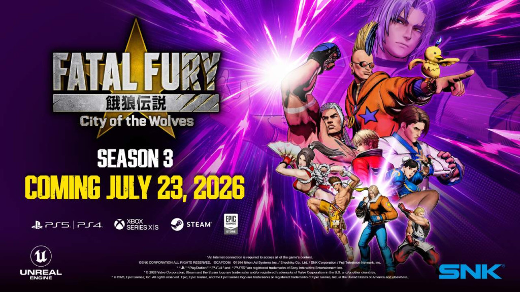 fatal fury city of the wolves season 3 announcement