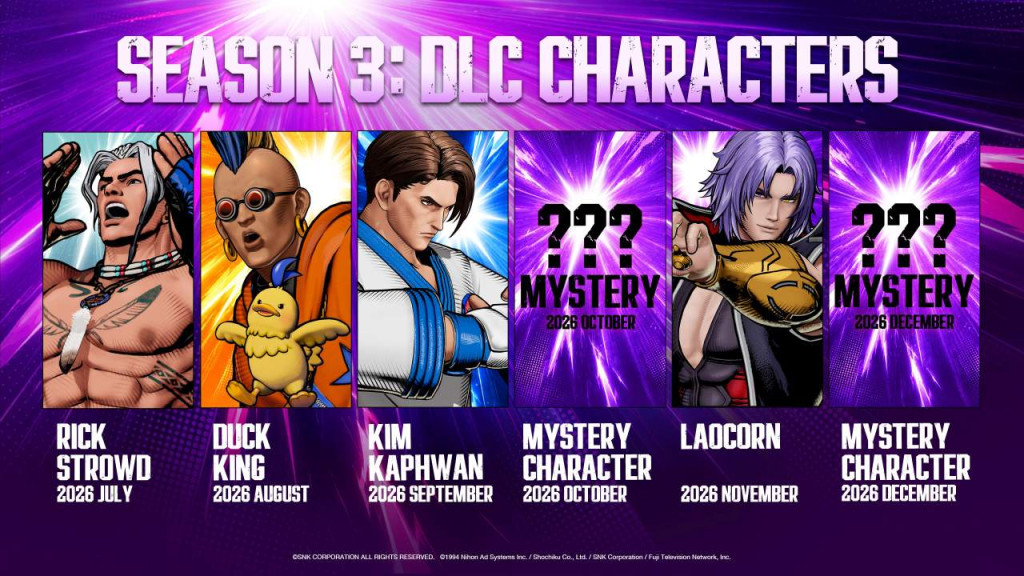 fatal fury city of the wolves season 3 roadmap