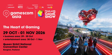 gamescom asia x Thailand Game Show 2026 key art