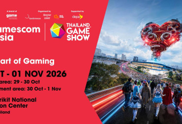 gamescom asia x Thailand Game Show 2026 key art
