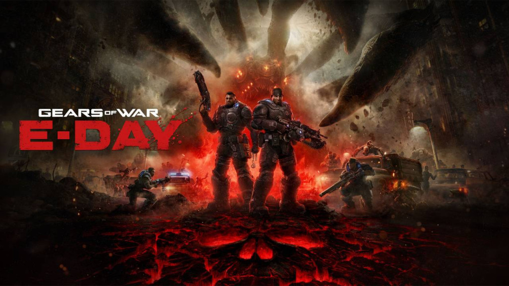 gears of war e day key art