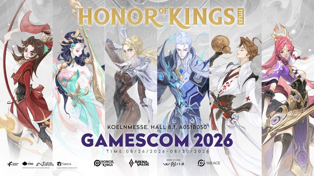 honor of kings Gamescom Showcase