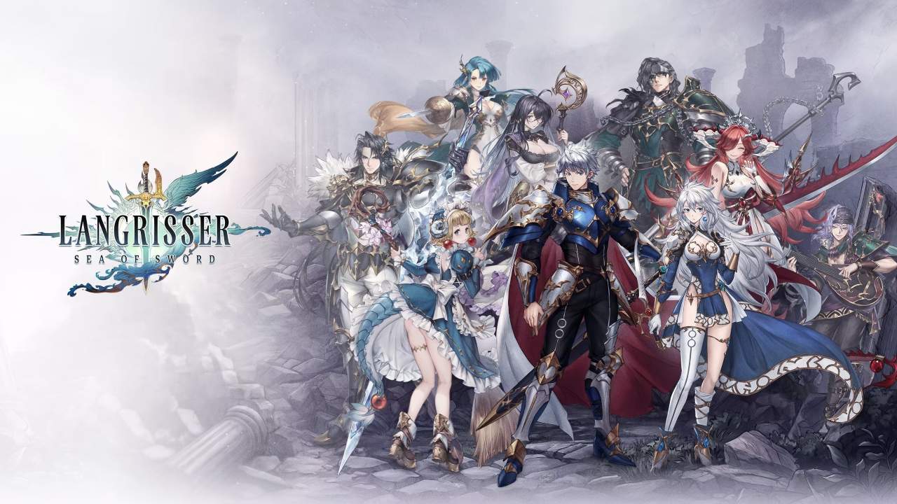 langrisser sea of sword key art