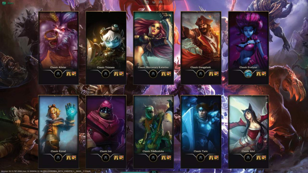 league of legends classic loading screen