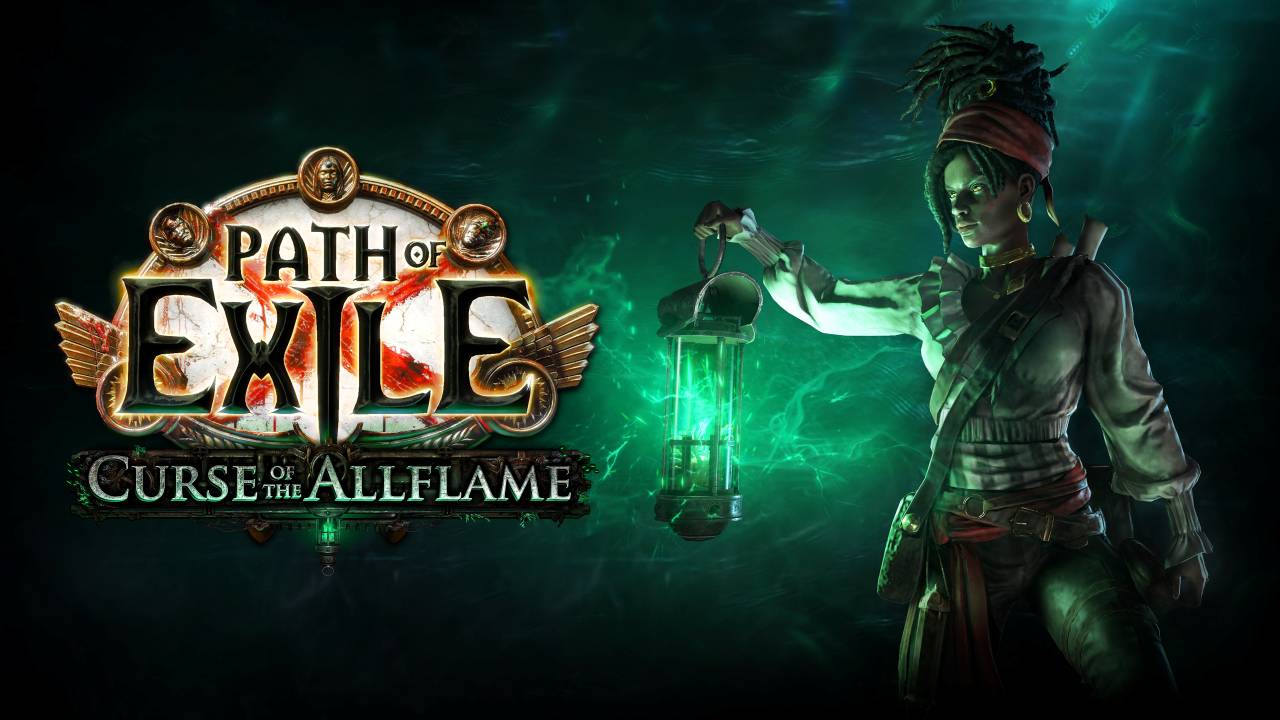 path of exile curse of the allflame key art