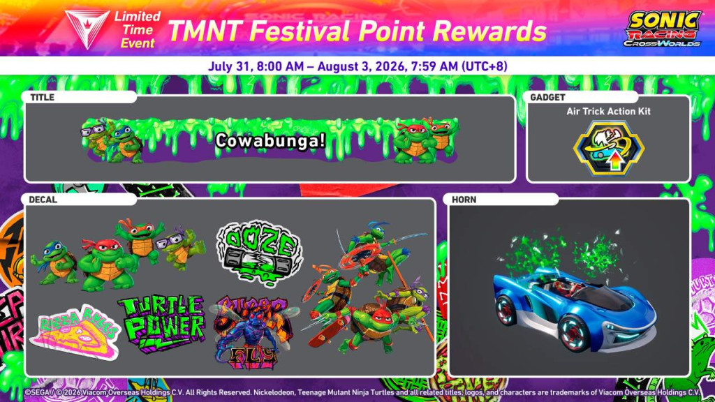 sonic racing crossworlds tmnt dlc screenshot08