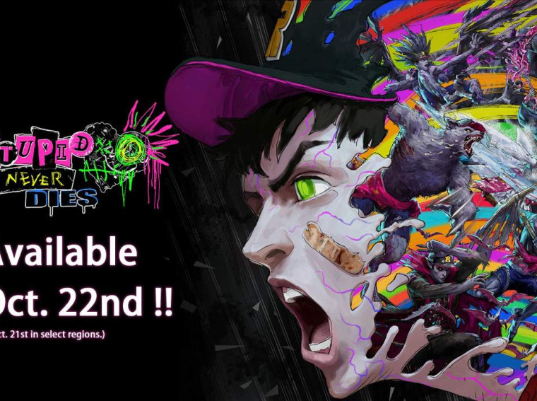 stupid never dies key art