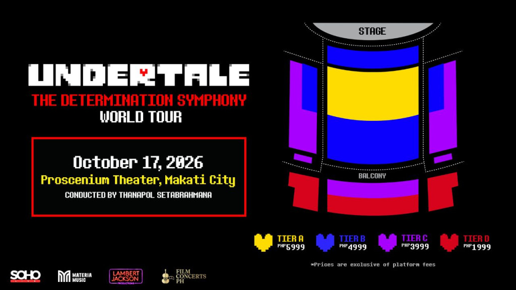 undertale concert manila seat map
