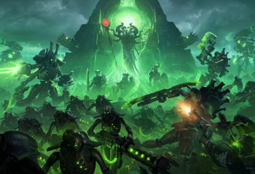 warhammer 40k dawn of war iv necrons key art
