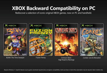 xbox backward compatibility pc