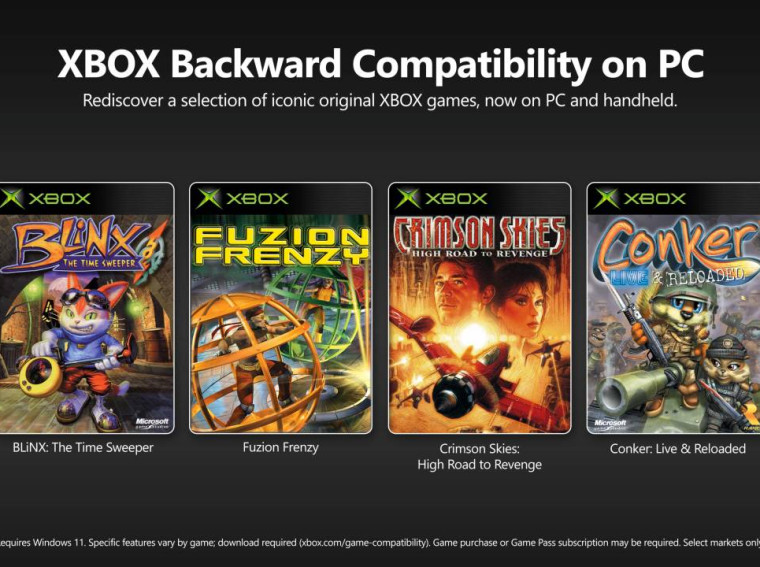 xbox backward compatibility pc