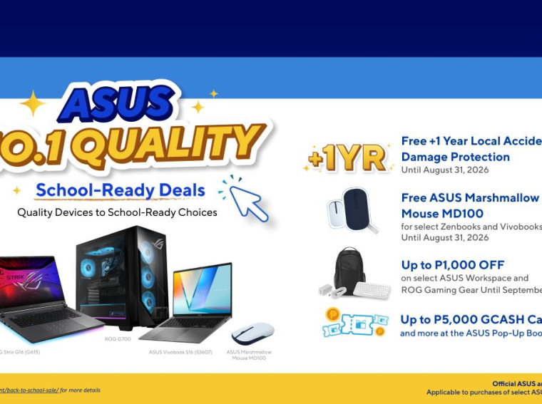 1 - ASUS No. 1 Quality, School-Ready Deals Until September 15, 2026