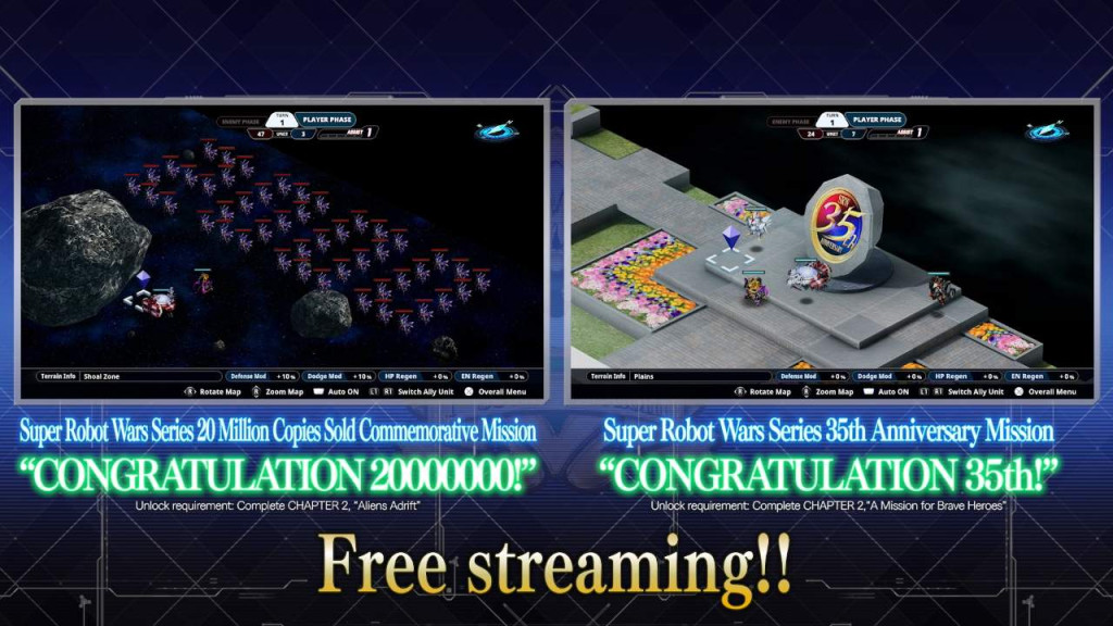 SUPER ROBOT WARS Y Anniversary Expansion Pack - Commemorative Mission