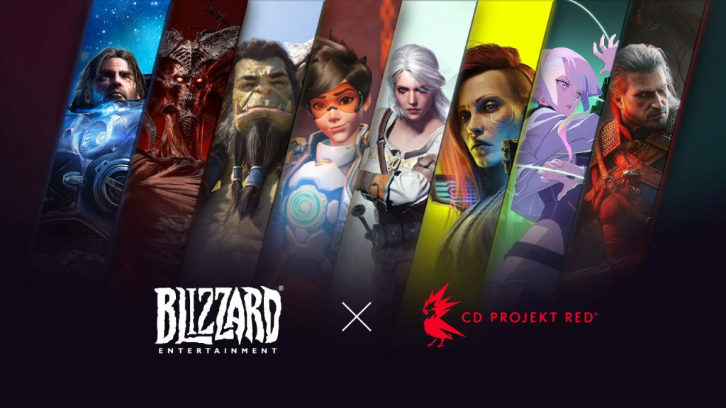 blizzard cd projekt red collab