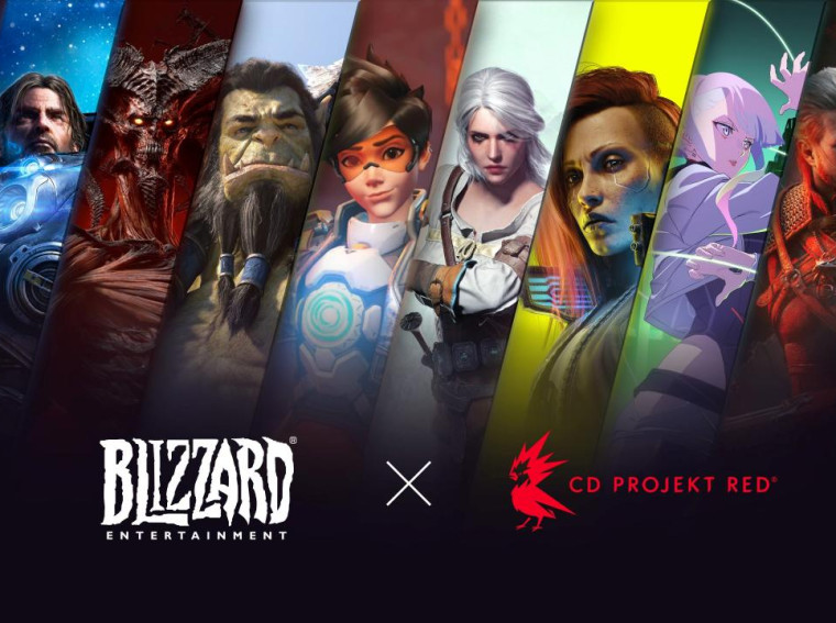 blizzard cd projekt red collab