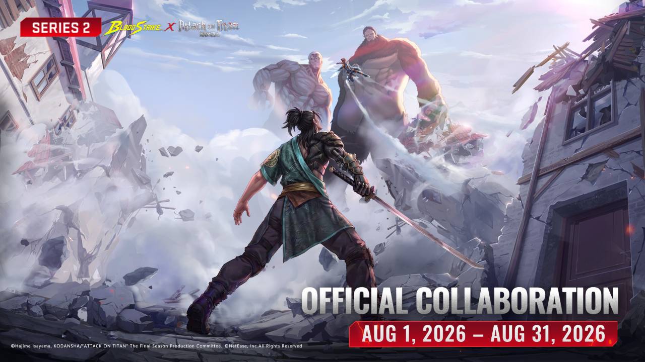 blood strike attack on titan collab 2