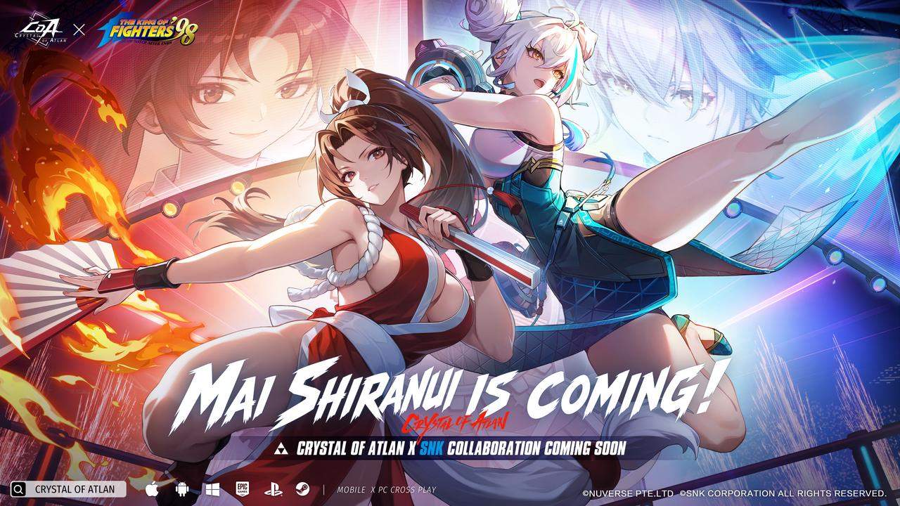 crystal of atlan mai shiranui key art