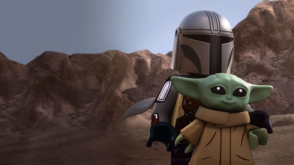 disney+ Lego Star Wars- The Mandalorian Stills