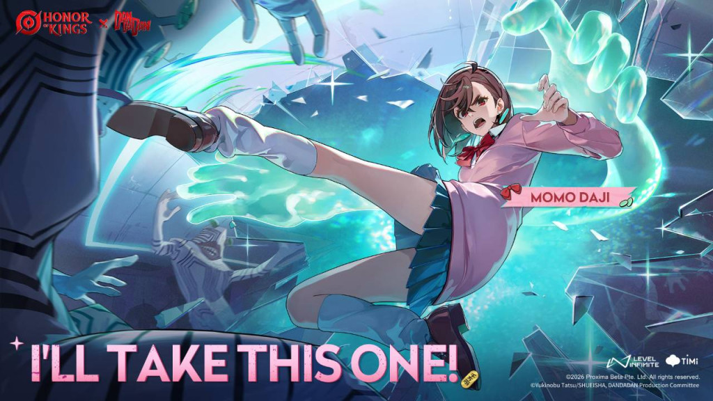 honor of kings dan da dan collab momo daji