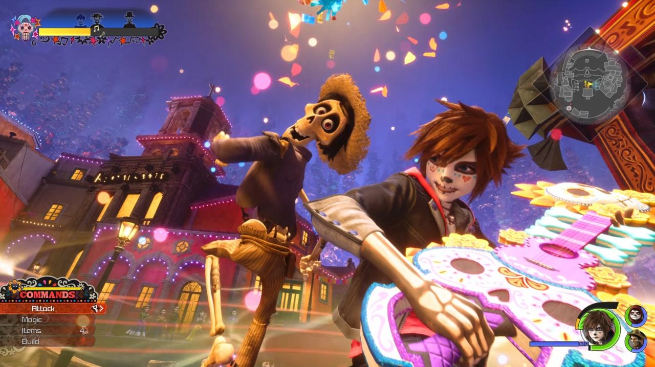 kingdom hearts iv coco screenshot 1