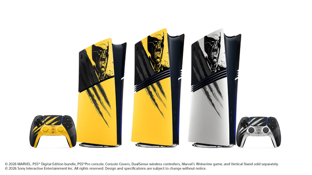marvels wolverine ps5 cover and controller set 1