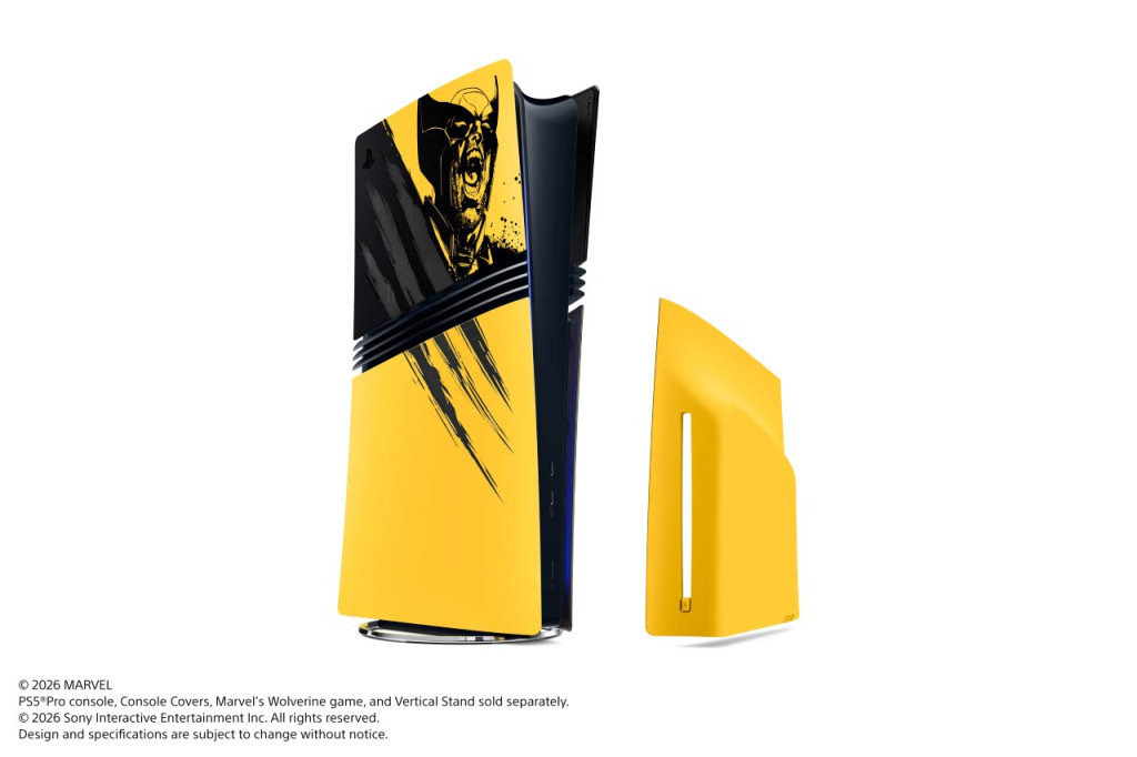 marvels wolverine ps5 cover and controller yellow 4