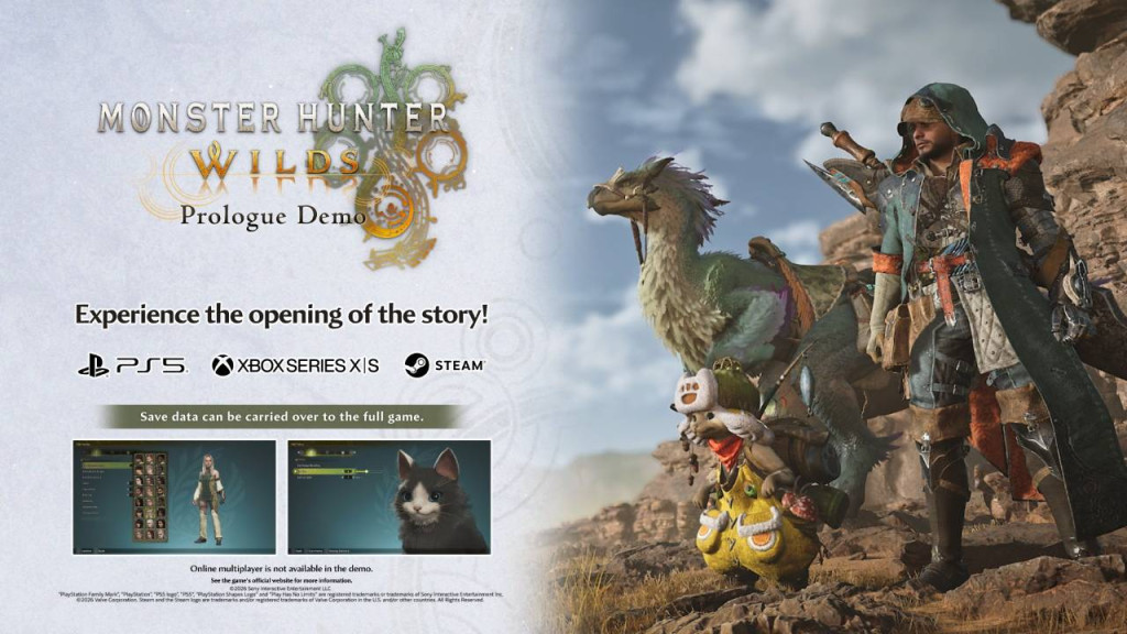 monster hunter wilds prologue demo header