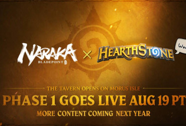 naraka bladepoint hearthstone collab key art