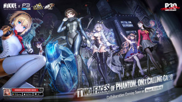 nikke persona collab key art