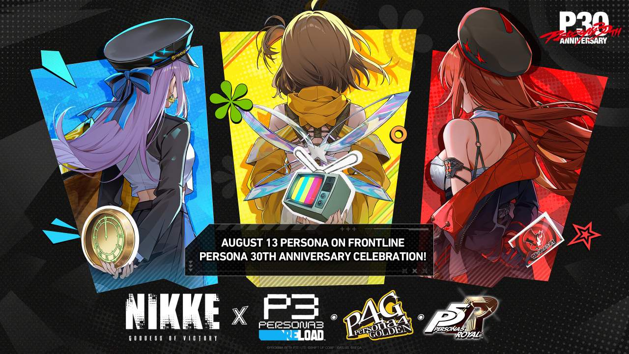 persona nikke collab key art