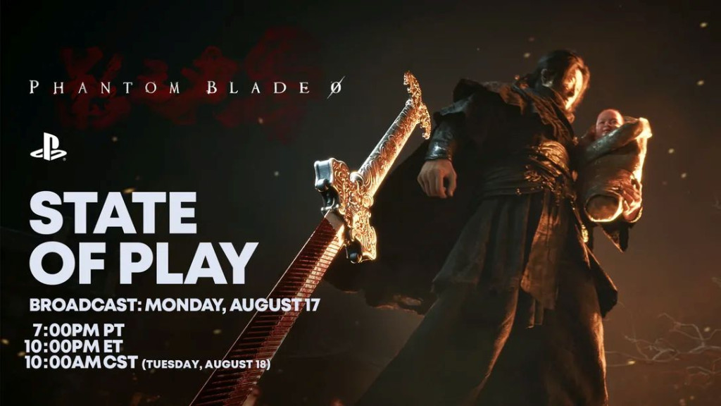 phantom blade 0 state of play banner
