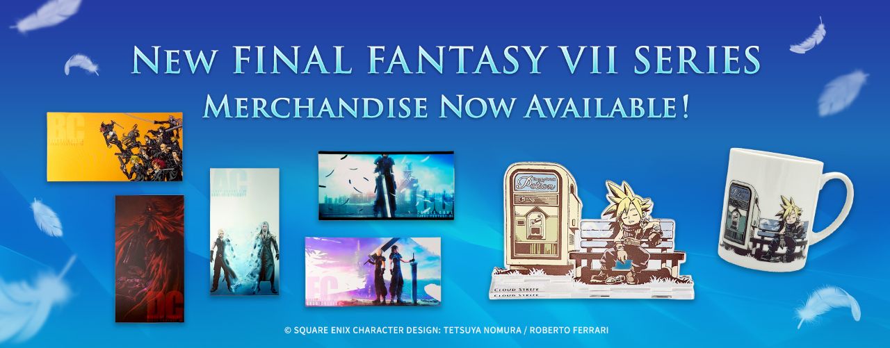 square enix store plus banner final fantasy new