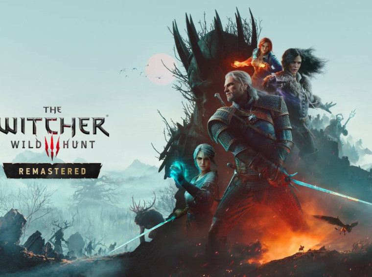 the witcher 3 wild hunt remastered key art