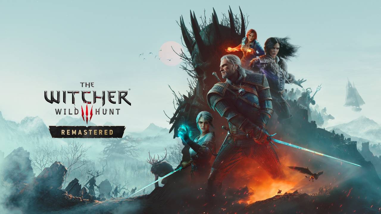 the witcher 3 wild hunt remastered key art