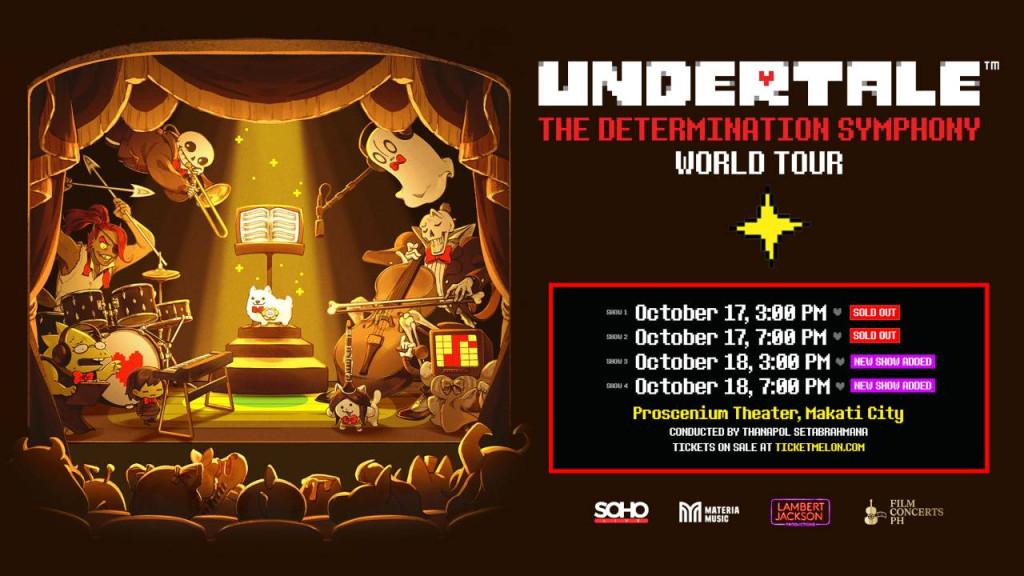 undertale the determination symphony new shows 1