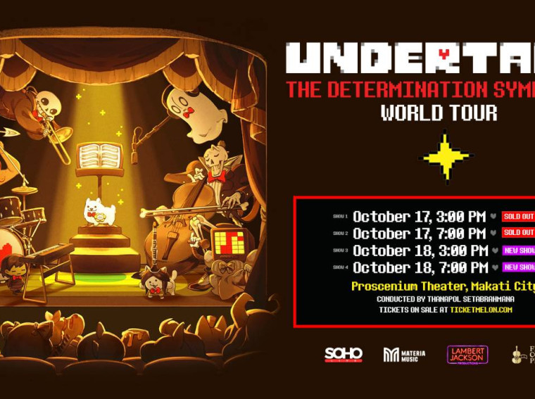 undertale the determination symphony new shows 1