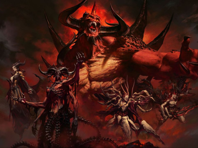 Diablo 30th Anniversary Key Art