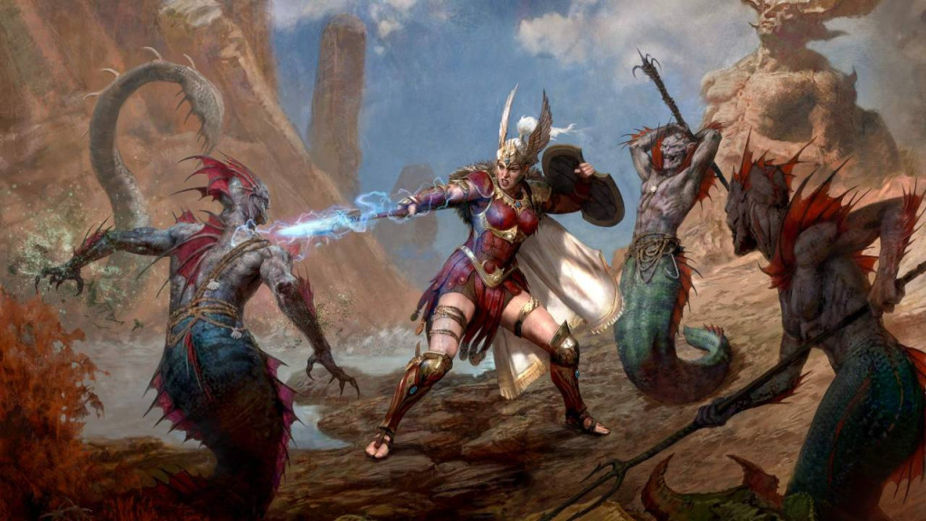 Diablo IV Amazon Key Art