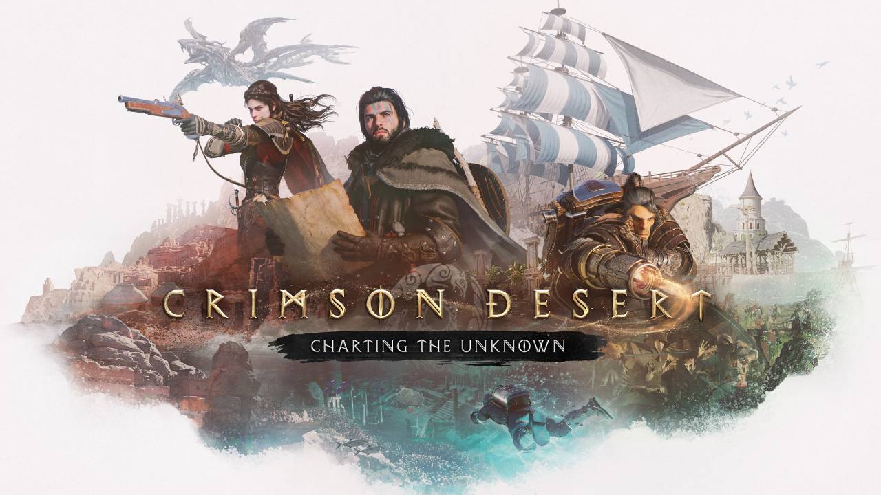 crimson desert enhanced charting the unknown dlc key art