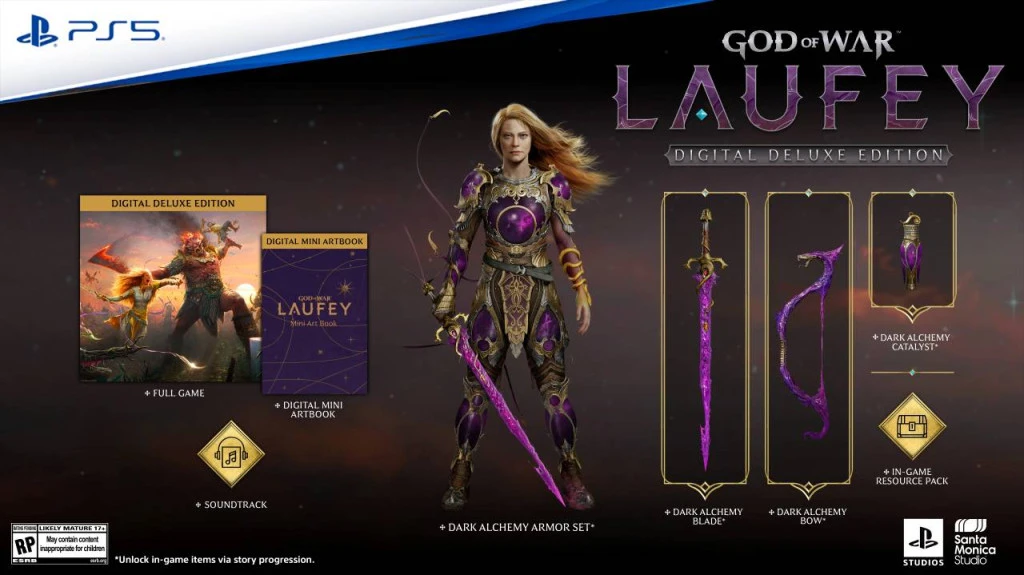 god of war laufey digital deluxe